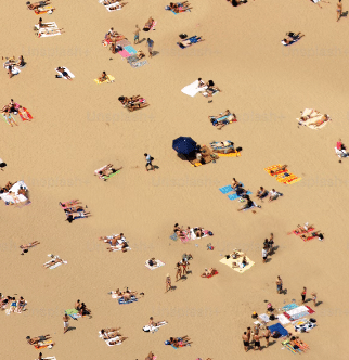 Ljudi na plaži